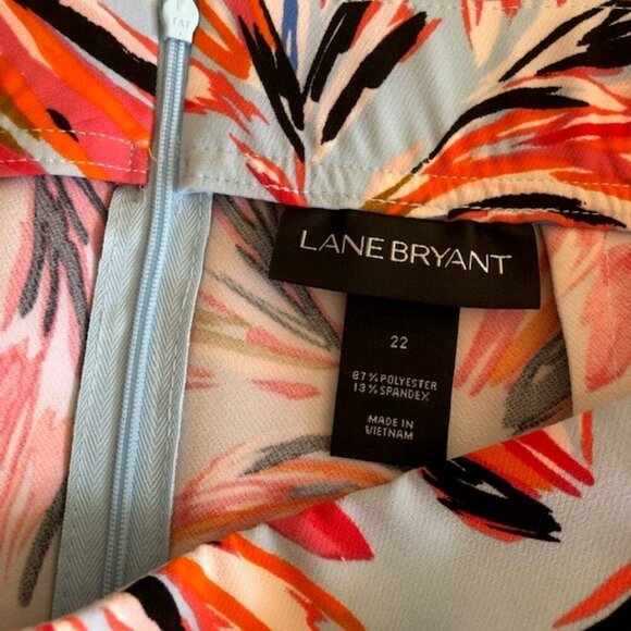 Lane Bryant Womens Boho Mini Skirt Size 22 - Picture 4 of 4